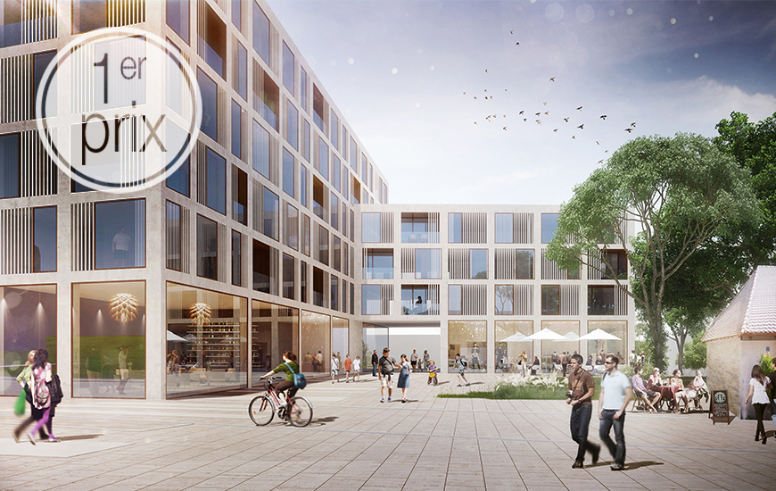 Winner of the competition for the Grand Record Préverenges project
