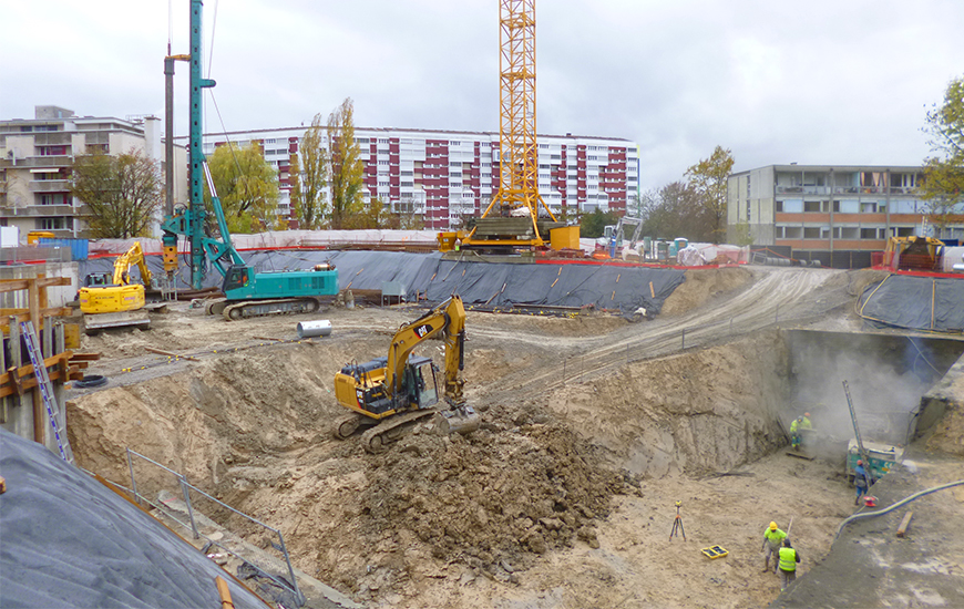 Début de chantier pour l’école de Vernier