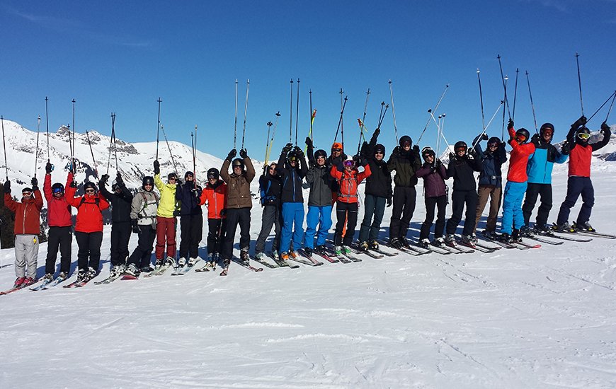 Journée ski à Villars